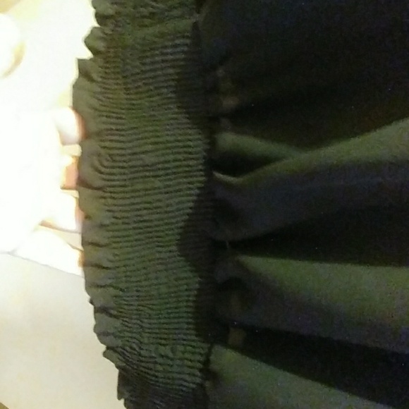 Sheer sequined blouse with bottom band - Picture 5 of 5